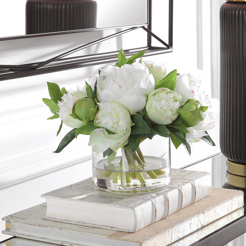 Uttermost Garden Peony Bouquet - ALCOVE LIGHTING