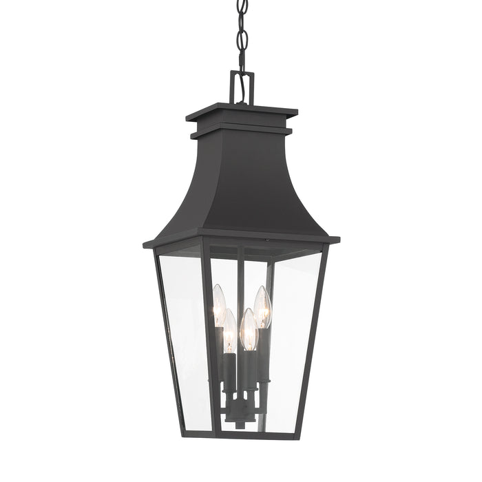 Minka Lavery Great Outdoors Gloucester 4 Light Outdoor Chain Hung-Sand Coal