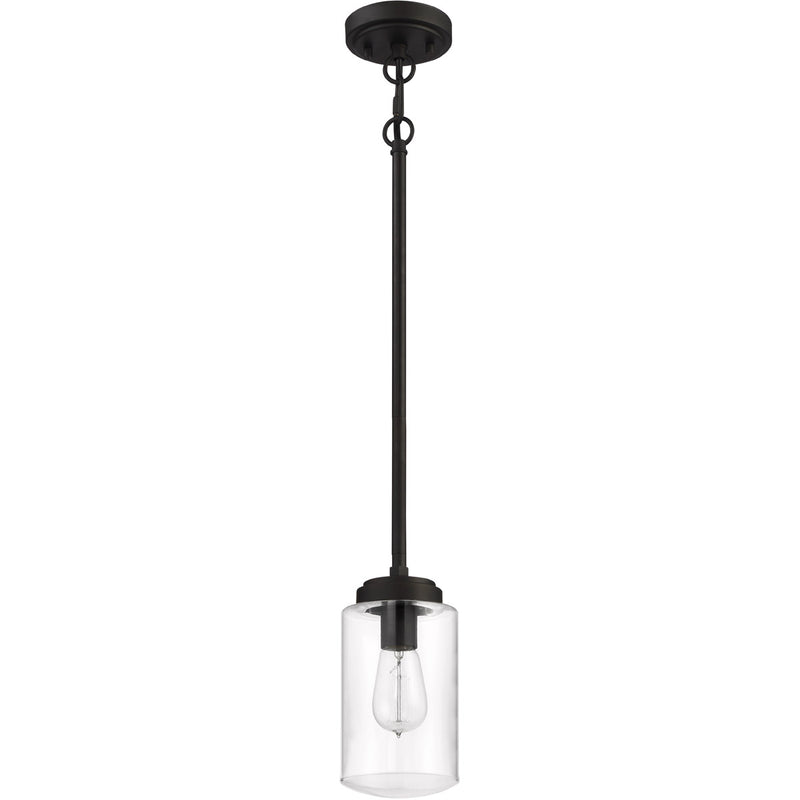 Craftmade 52191-ESP Crosspoint 1 Light Outdoor Mini Pendant Espresso