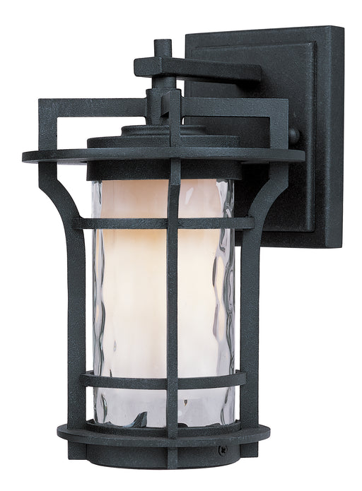 Maxim 65782WGBO Oakville LED 1 Light Outdoor Wall Lantern | Black Oxide
