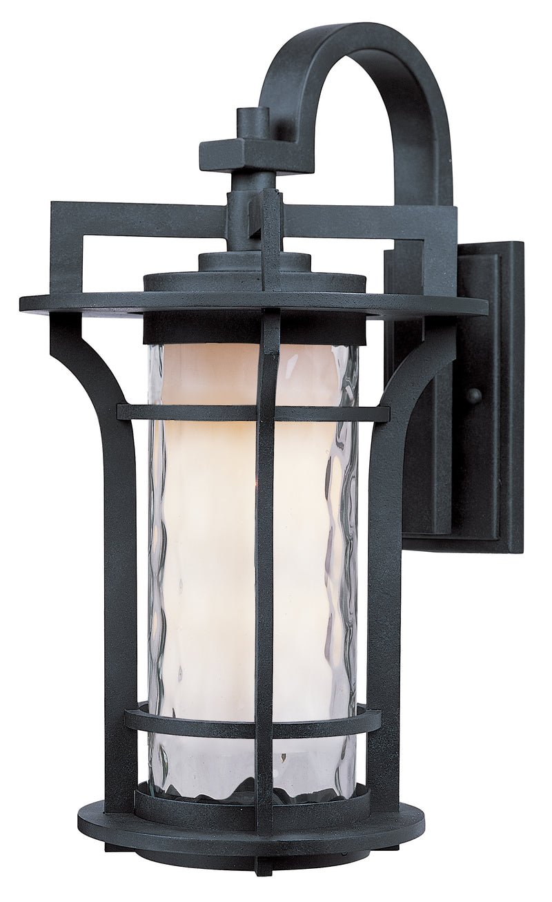 Maxim 65784WGBO Oakville LED 1 Light Outdoor Wall Lantern | Black Oxide