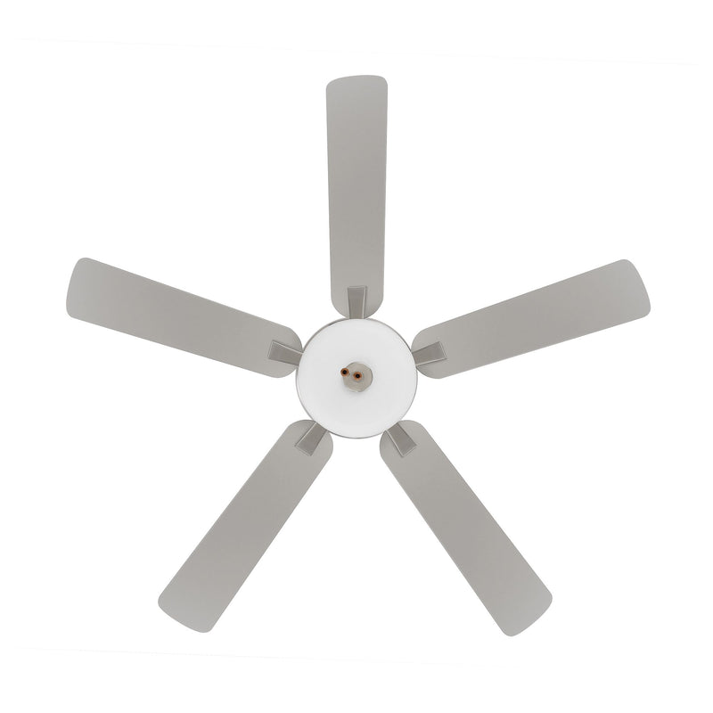 Gallant 52 in. Brushed Nickel Ceiling Fan with LED Light and Pull Chain Control