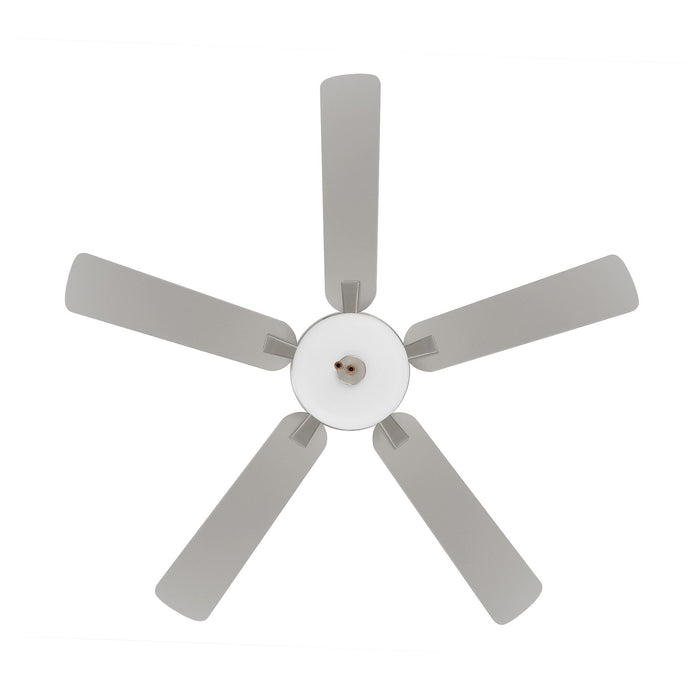 Gallant 52 in. Brushed Nickel Ceiling Fan with LED Light and Pull Chain Control