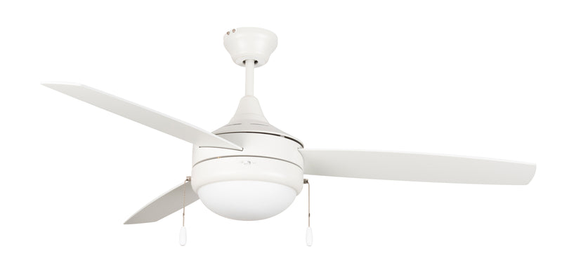 Craftmade PHA52W3 Phaze 3 LED Ceiling Fan -White