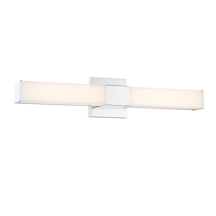 Minka Lavery Vantage LED Square Bathroom Vanity Light-Chrome