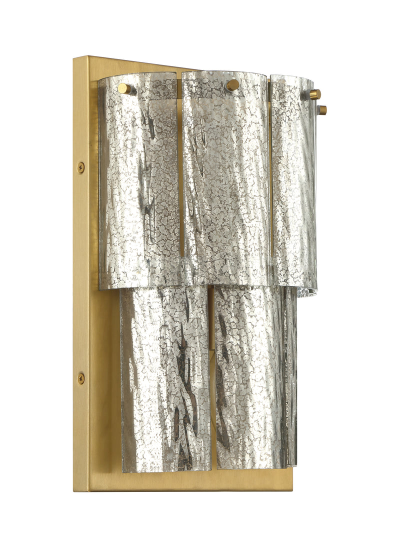 Craftmade 48662-SB Museo 2 Light Wall Light Sconce -Satin Brass