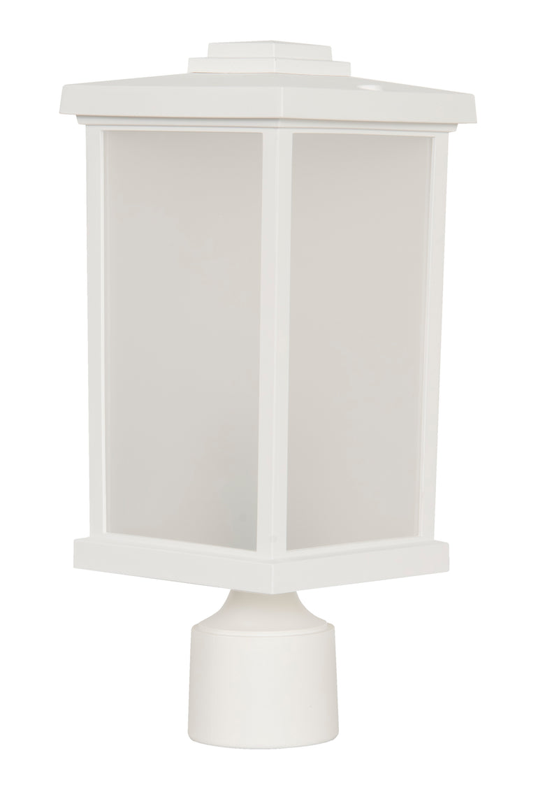 Craftmade ZA2415-TW Resilience 1 Light Outdoor Post Mount -Textured White