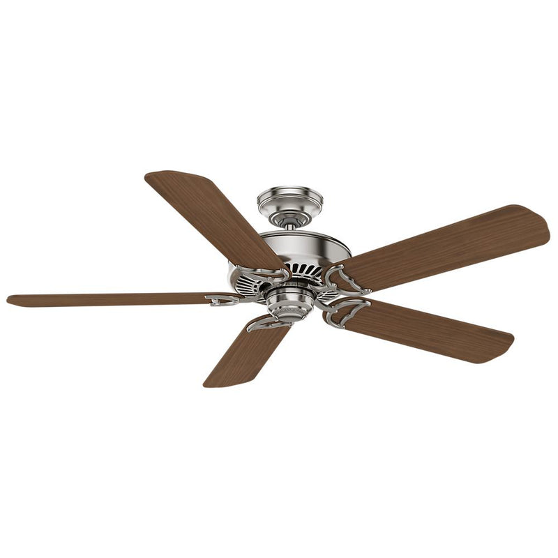 Casablanca 55067 Panama 54" 5 Blade Ceiling Fan Brushed Nickel with Wall Control