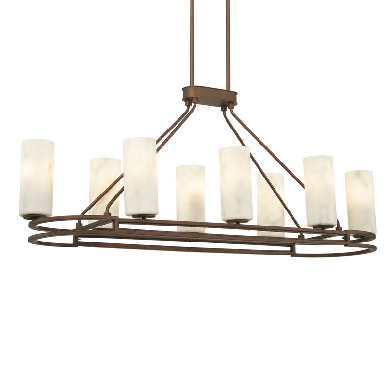 Minka Lavery Buchanan 8 Light Island Light-Hellenic Bronze