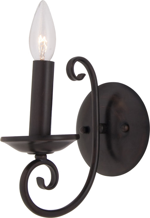 Maxim 70001OI Loft 1 Light Wall Sconce | Oil Rubbed Bronze