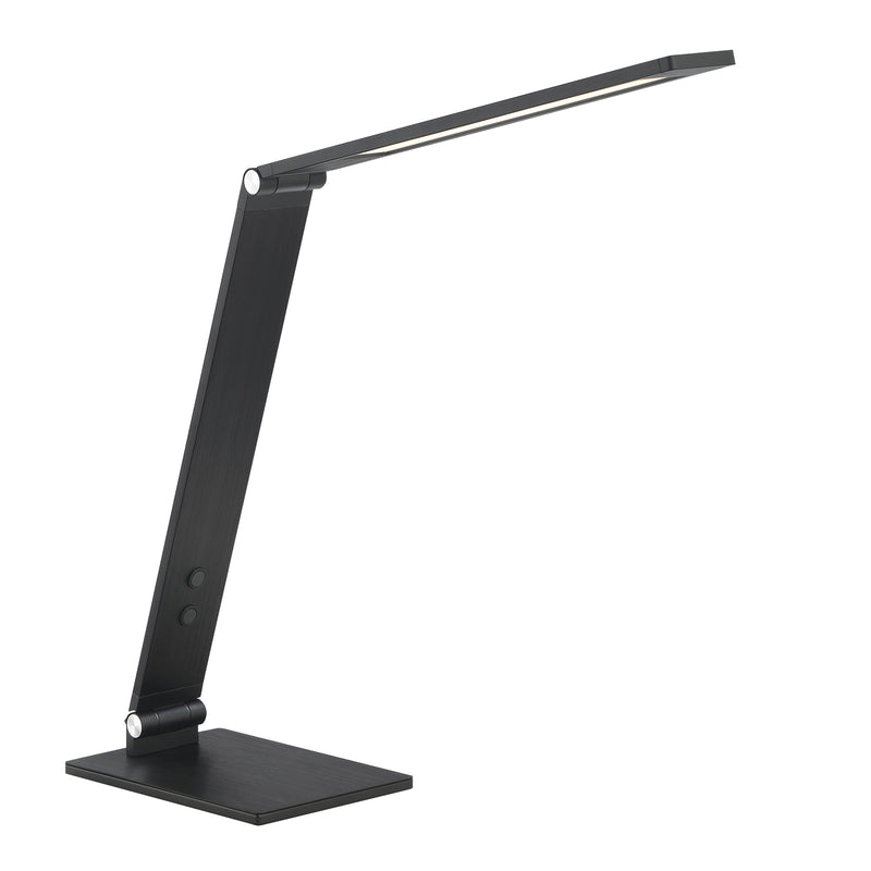George Kovacs P083-66F-L LED Table Lamp -Anodized Brushed Coal - ALCOVE LIGHTING