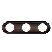 Maxim 7123OI Essentials 3 Light Racetrack Bath Vanity Light | Oil Rubbed Bronze
