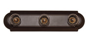 Maxim 7123OI Essentials 3 Light Racetrack Bath Vanity Light | Oil Rubbed Bronze