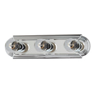 Maxim 7123PC Essentials 3 Light Racetrack Bath Vanity Light | Polished Chrome