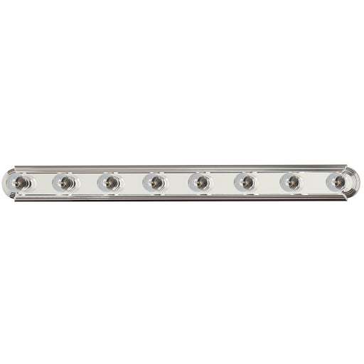 Maxim 7128PC Essentials 8 Light Racetrack Bath Vanity Light | Polished Chrome