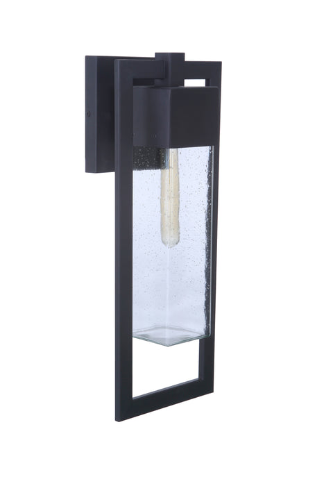 Craftmade ZA4004-MN Perimeter 1 Light Small Outdoor Wall Lantern -Midnight