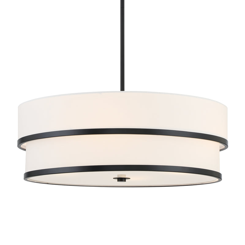 Minka Lavery Cascade 4 Light Pendant-Coal