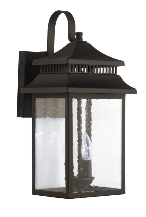 Craftmade ZA3124-TB Crossbend 3 Light Large Outdoor Wall Lantern -Textured Black