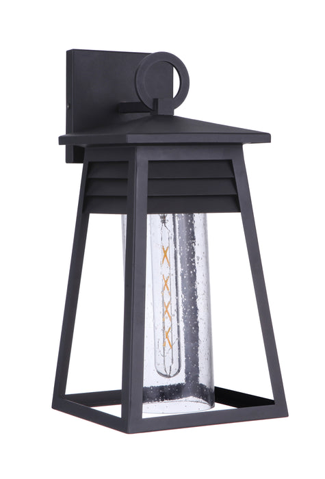 Craftmade ZA2714-TB Becca 1 Light Medium Outdoor Wall Lantern -Textured Black
