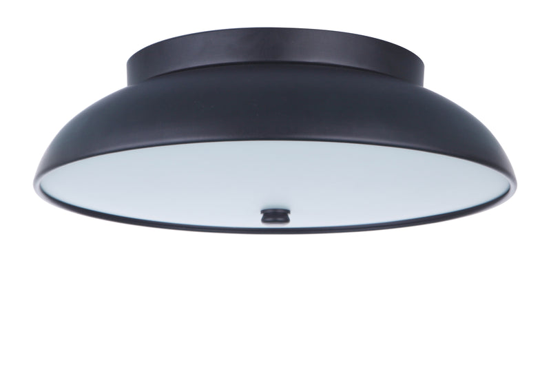 Craftmade X6813-FB-LED Soul 1 Light 12.5" LED Flush Mount -Flat Black