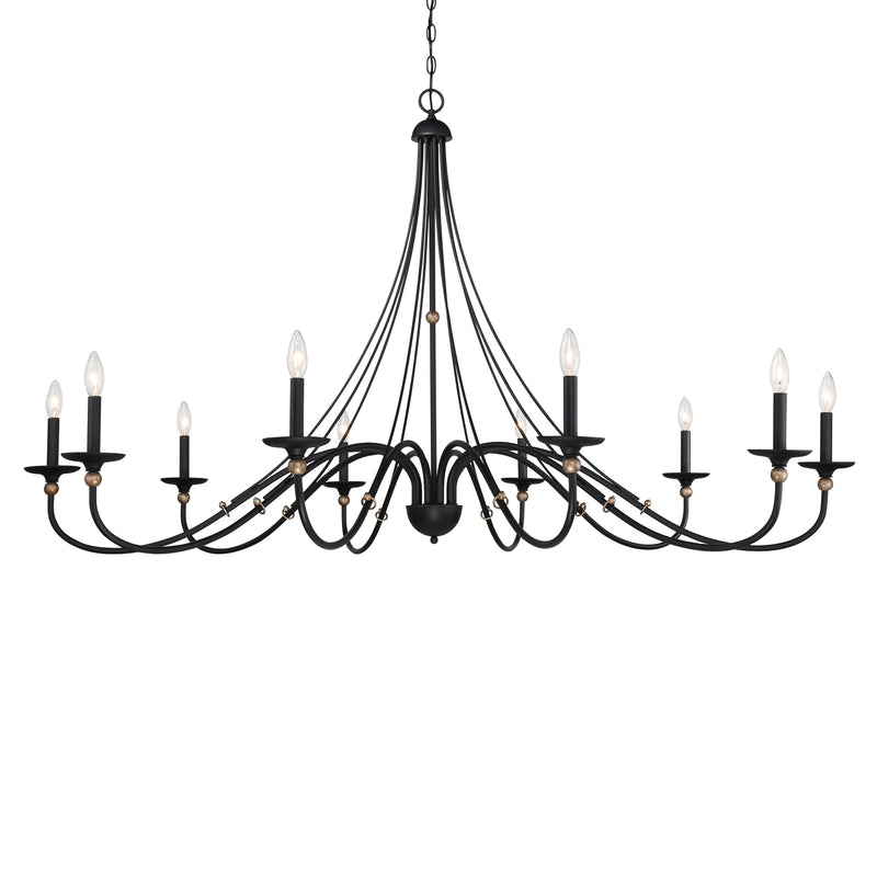 Minka Lavery Westchester County 10 Light Chandelier-Sand Coal