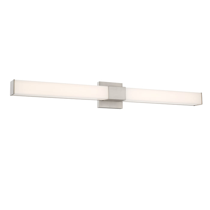 Minka Lavery Vantage LED Square Bathroom Vanity Light-Brushed Nickel