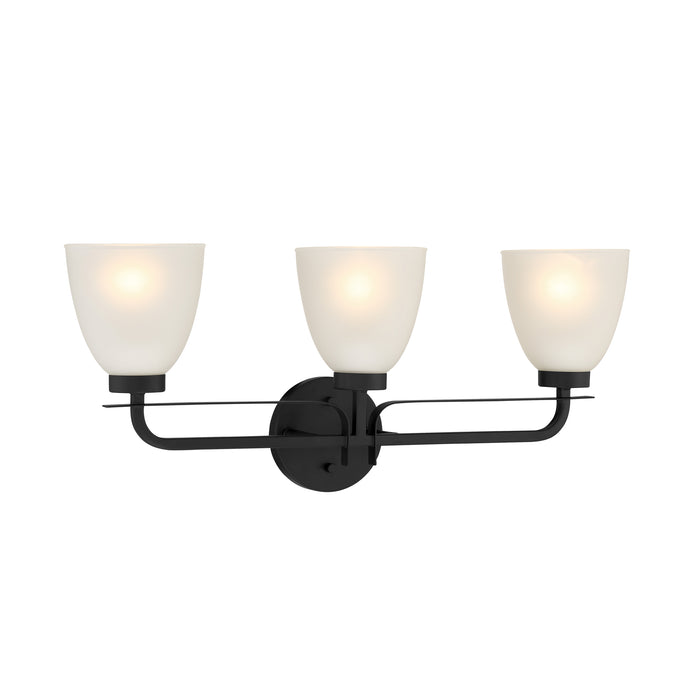 Minka Lavery Kaitlen 3 Light Bathroom Vanity Light-Coal