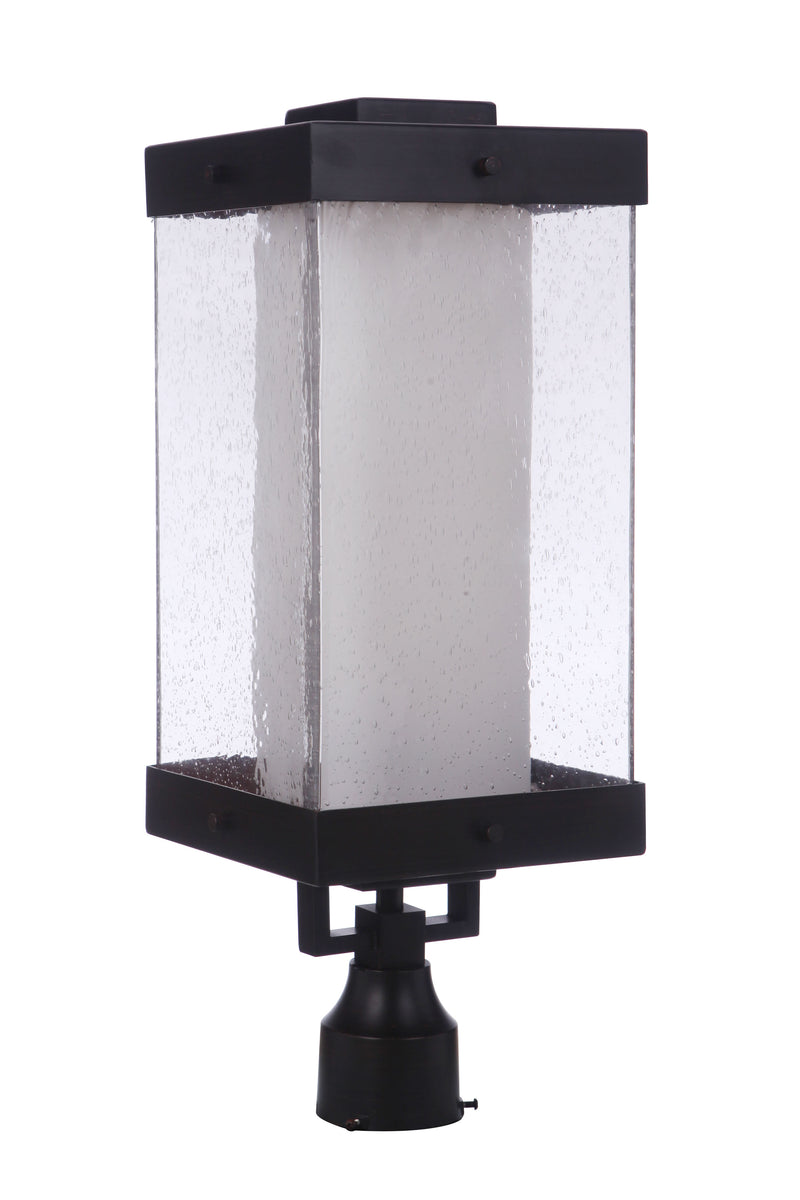 Craftmade ZA5625-MN Hayner 1 Light Outdoor Post Mount -Midnight