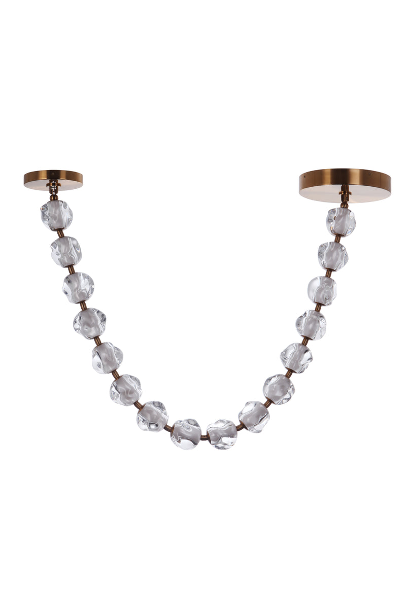 Craftmade 59493-SB-LED Jackie 16 Light LED Pendant -Satin Brass