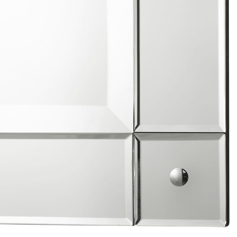 Miralo Mirror | Modern Rectangle Frameless Bathroom Vanity Mirror Mounted Vertical or Horizontal (24 in. W x 36 in. H x 1 in. D)