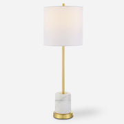Uttermost Turret Gold Buffet Lamp - ALCOVE LIGHTING