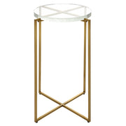Uttermost Star-crossed Glass Accent Table - ALCOVE LIGHTING
