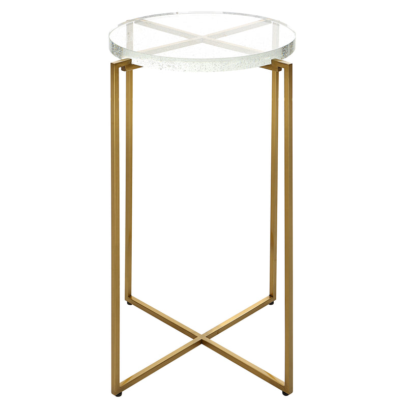 Uttermost Star-crossed Glass Accent Table - ALCOVE LIGHTING