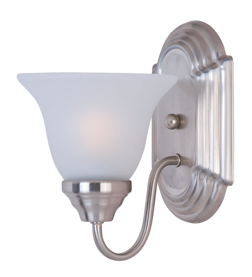 Maxim 8011FTSN Essentials 1 Light Wall Sconce | Satin Nickel