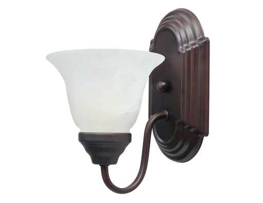 Maxim 8011MROI Essentials 1 Light Wall Sconce | Oil Rubbed Bronze