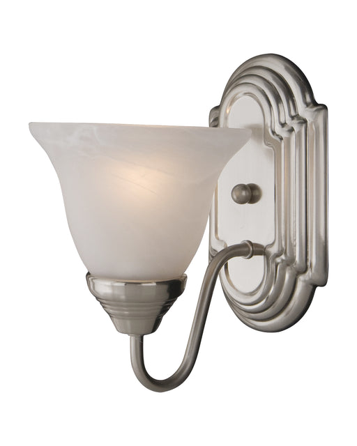 Maxim 8011MRSN Essentials 1 Light Wall Sconce | Satin Nickel