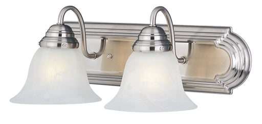 Maxim 8012MRSN Essentials 2 Light Bath Vanity | Satin Nickel