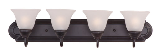 Maxim 8014FTOI Essentials 4 Light Bath Vanity | Oil Rubbed Bronze