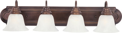 Maxim 8014MROI Essentials 4 Light Bath Vanity | Oil Rubbed Bronze
