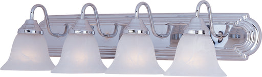 Maxim 8014MRPC Essentials 4 Light Bath Vanity | Polished Chrome