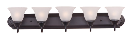 Maxim 8015FTOI Essentials 5 Light Bath Vanity | Oil Rubbed Bronze