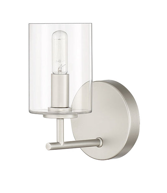 Craftmade 55661-SN Hailie 1 Light Wall Light Sconce -Satin Nickel