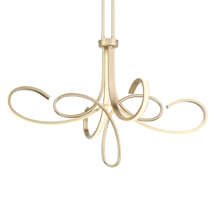 George Kovacs P5436-697-L Astor LED Chandelier -Soft Gold