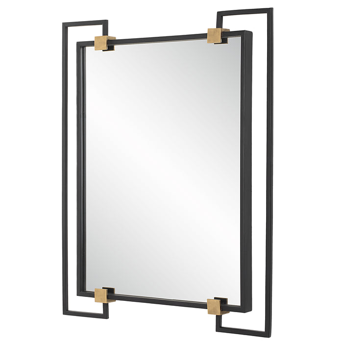 Uttermost Ivey Rectangle Industrial Mirror