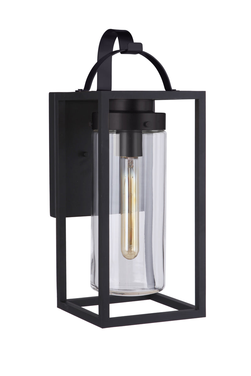 Craftmade ZA4824-MN Neo 1 Light Large Outdoor Wall Lantern -Midnight