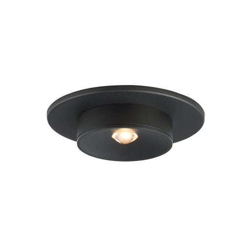 Maxim 86211BK Caldera 5.25" LED Flush Mount | Black