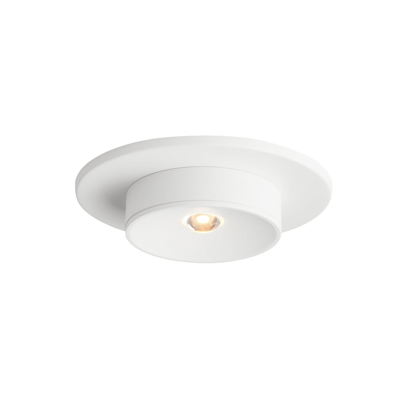Maxim 86211WT Caldera 5.25" LED Flush Mount | White