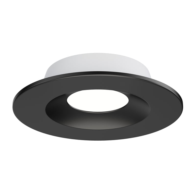 Maxim 87664BK Crisp 5" LED Recessed DownLight 3000K Round | Black