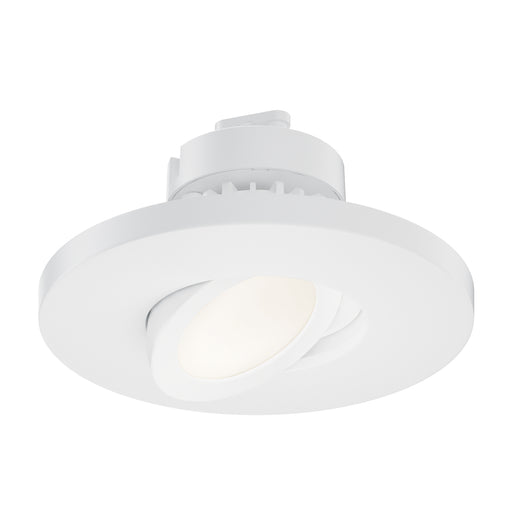 Maxim 87669WT Tilt LED Recessed Downlight w Gimbal 5CCT | White