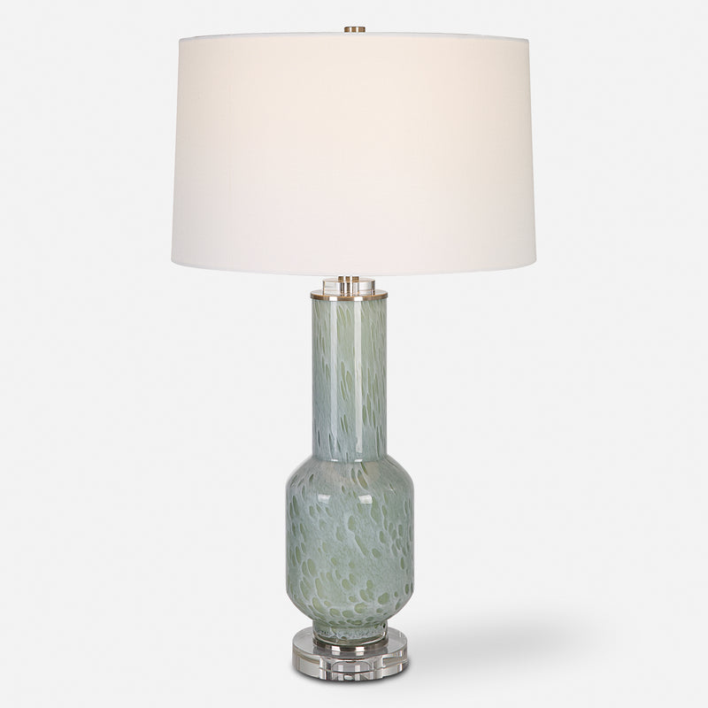 Uttermost Imperia Aqua Gray Table Lamp